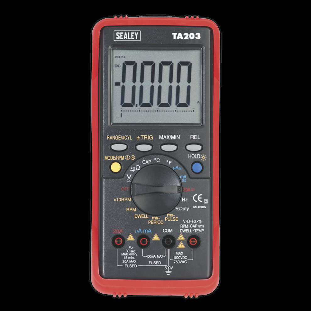 Digital Automotive Multimeter 15-Function Bar Graph/Pc Link 5024209700399