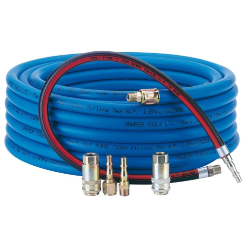Draper Heavy Duty Air Connector Kit, 3/8""
