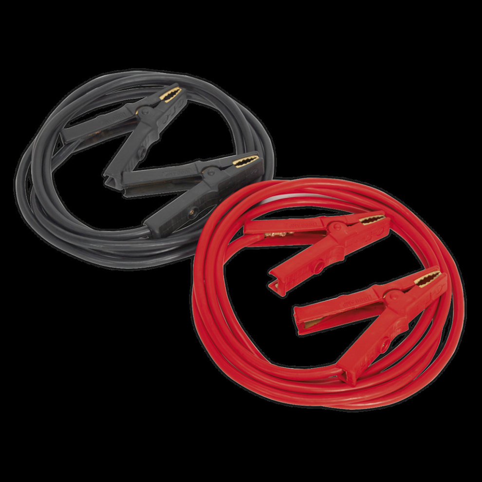 Heavy-Duty Booster Cables - 40mm² x 5m 600A