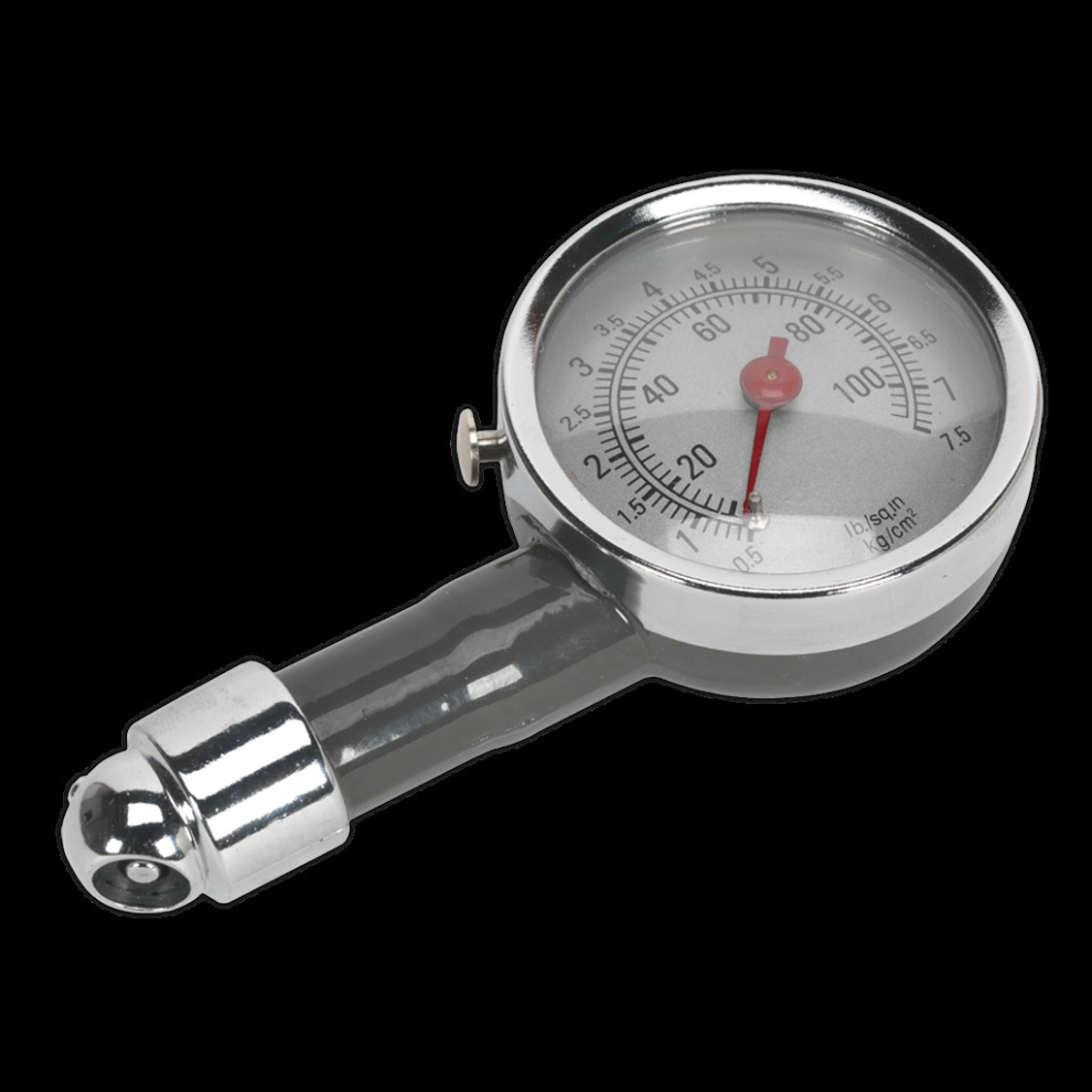 Sealey Dial Type Pressure Gauge 0-100Psi