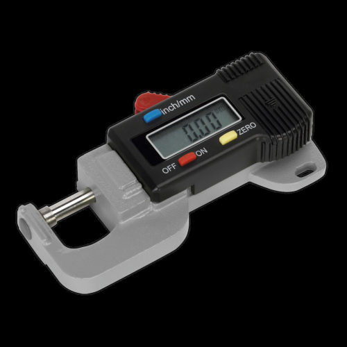 Sealey Digital External Micrometer 0-12.7mm(0-0.5")