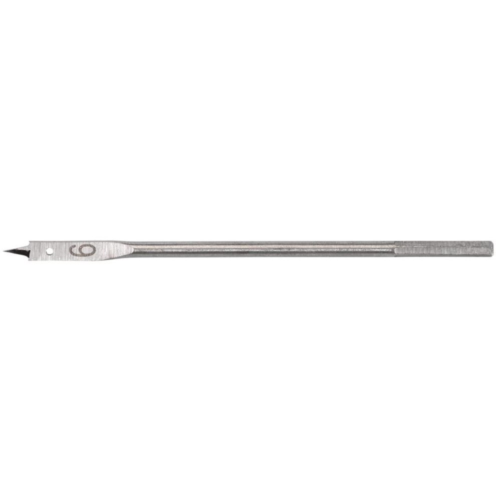 Flat Wood Drill Bit, 6mm