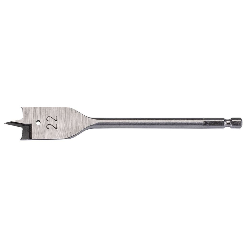 Flat Wood Drill Bit, 22mm