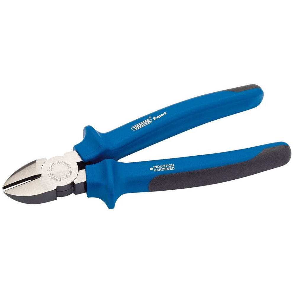 Draper Heavy Duty Soft Grip Diagonal Side Cutter, 180Mm