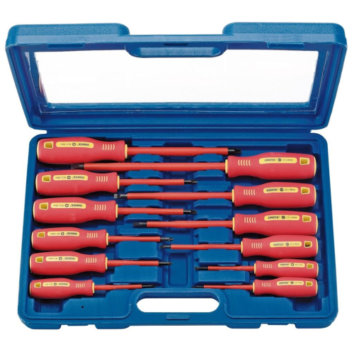 Draper Fully Insulated Screwdriver Set (12 Piece)