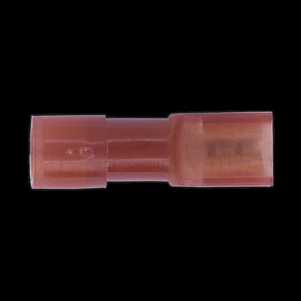 Sealey Fully Insulated Terminal 2.8Mm Female Pack Of 100 Red