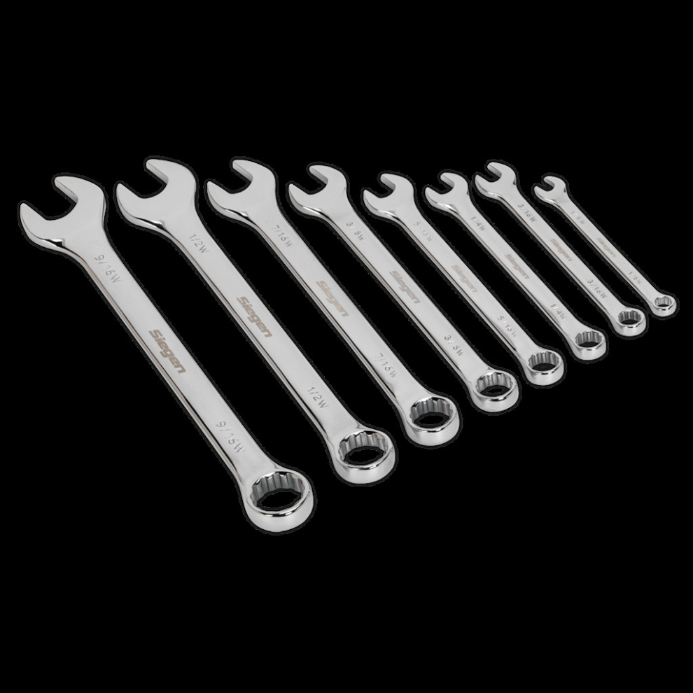 Combination Spanner Set 8pc Whitworth