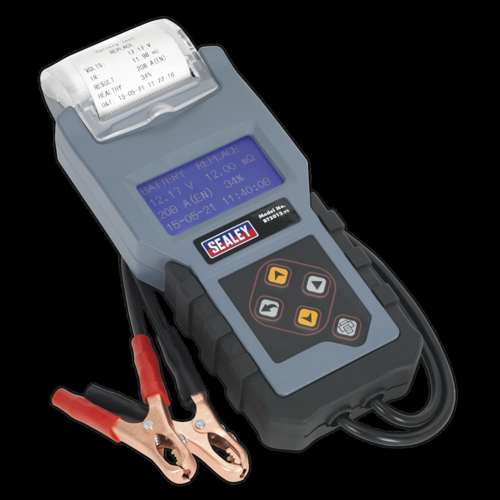 Digital Battery & Alternator Tester with Printer 12V