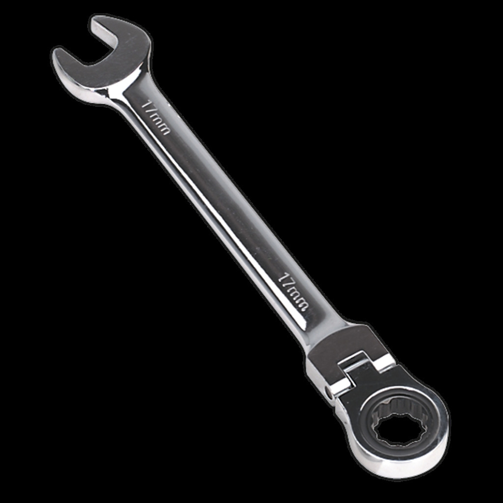 Flexi-Head Ratchet Combination Spanner 17mm