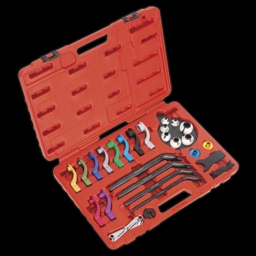 Sealey Fuel & Air Conditioning Disconnection Tool Kit 27pc