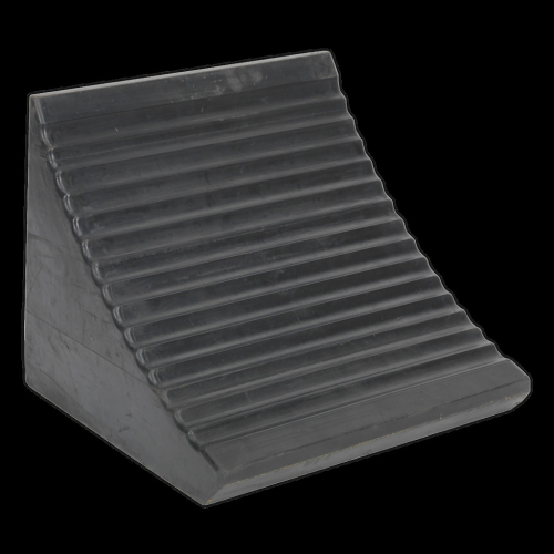 Sealey Heavy-Duty Rubber Wheel Chock - Single