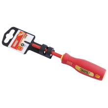 Fully Insulated Soft Grip Cross Slot Screwdriver, No.0 x 75mm