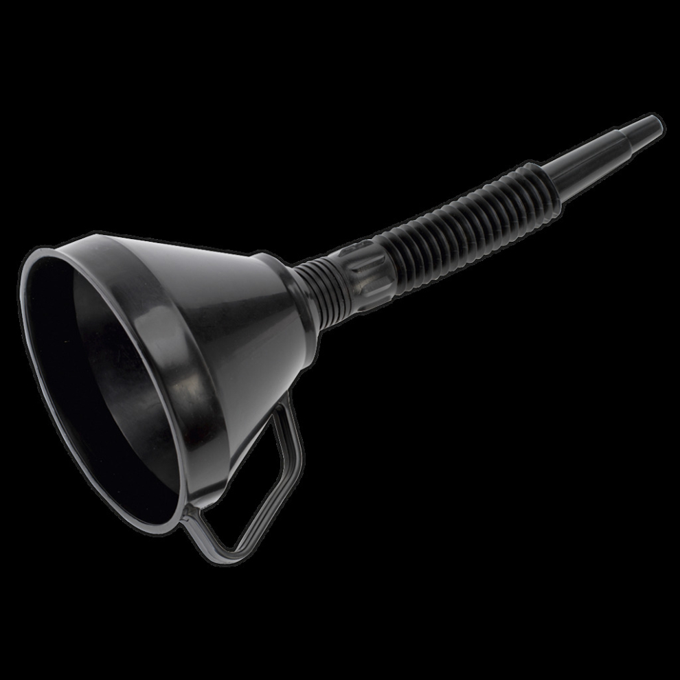 Sealey Funnel With Flexible Spout & Filter Ø160mm