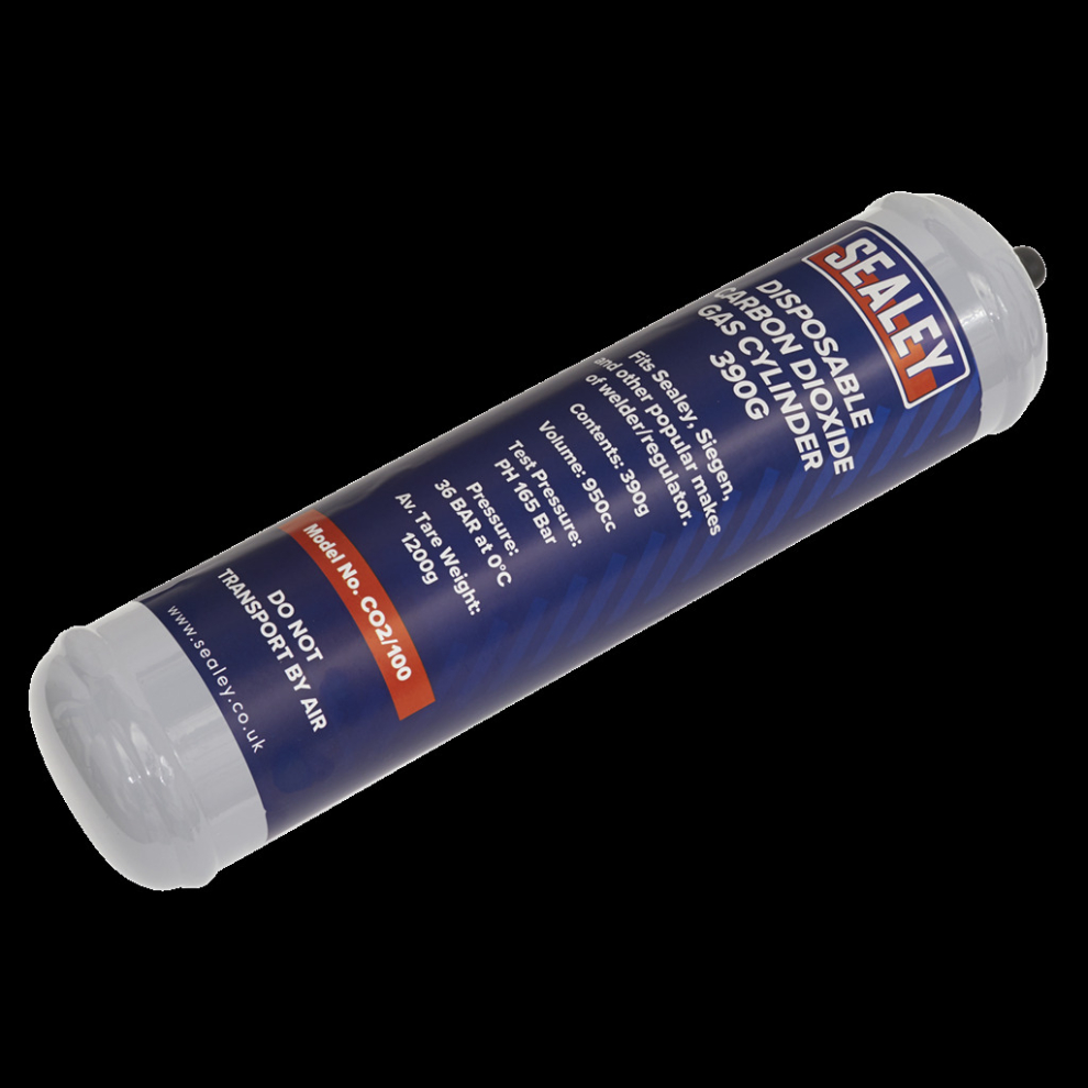 Gas Cylinder Disposable Carbon Dioxide 390g