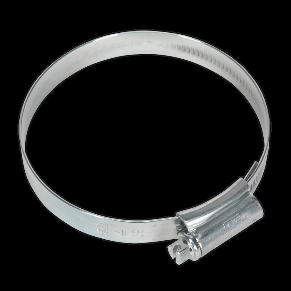 Sealey Hi-Grip® Hose Clip Zinc Plated Ø60-80Mm Pack Of 10