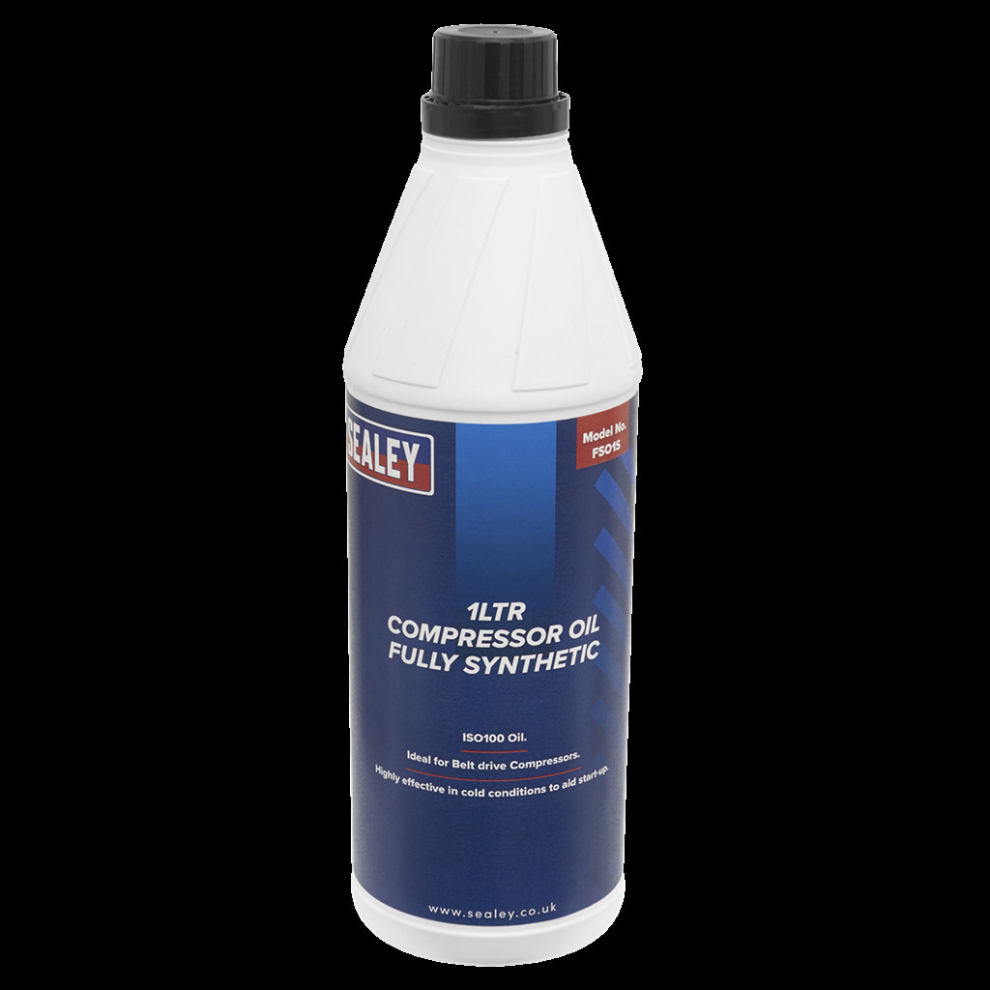 New Sealey Compressor Oil Fully Synthetic 1L Fso1s Large