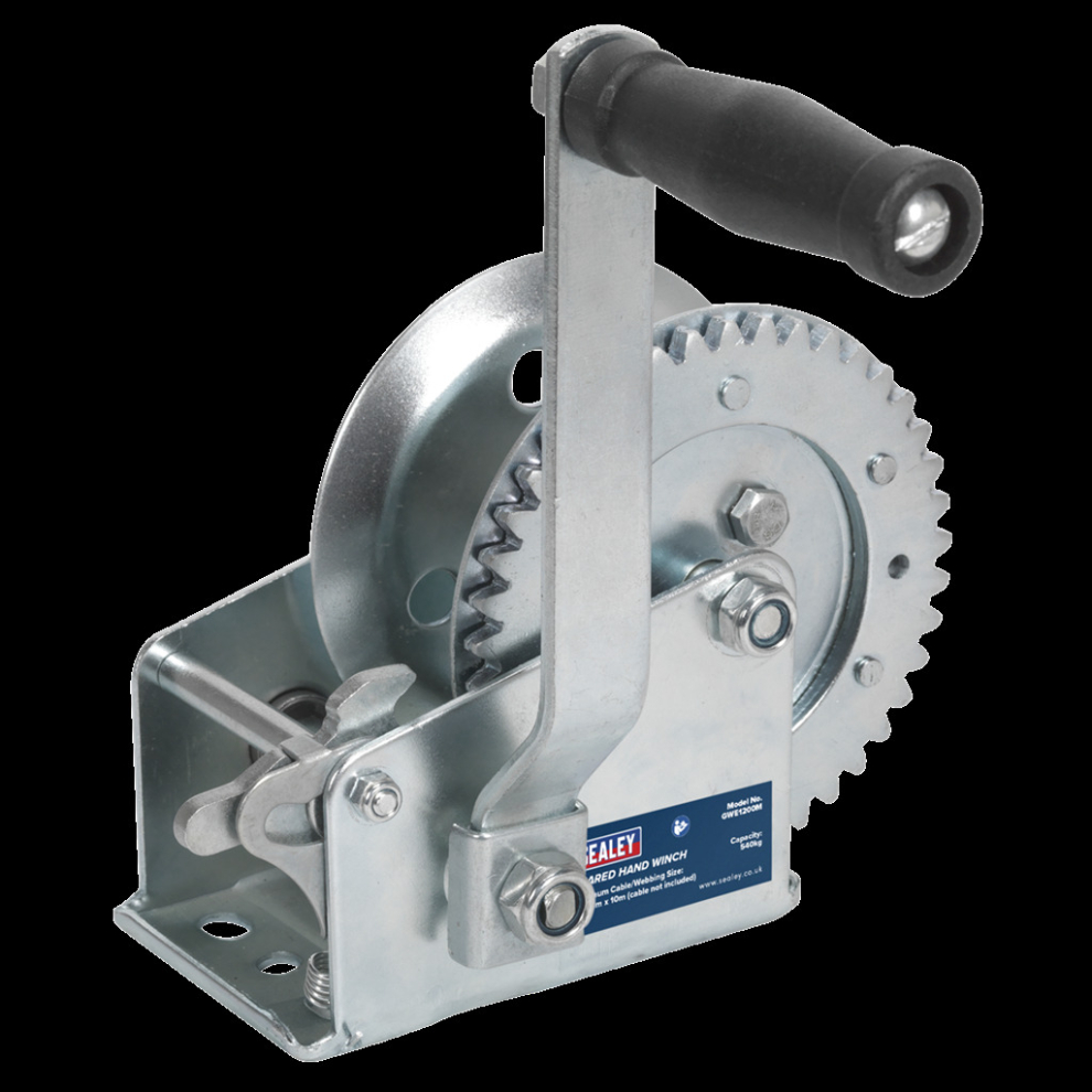 Sealey Geared Hand Winch 540Kg Capacity
