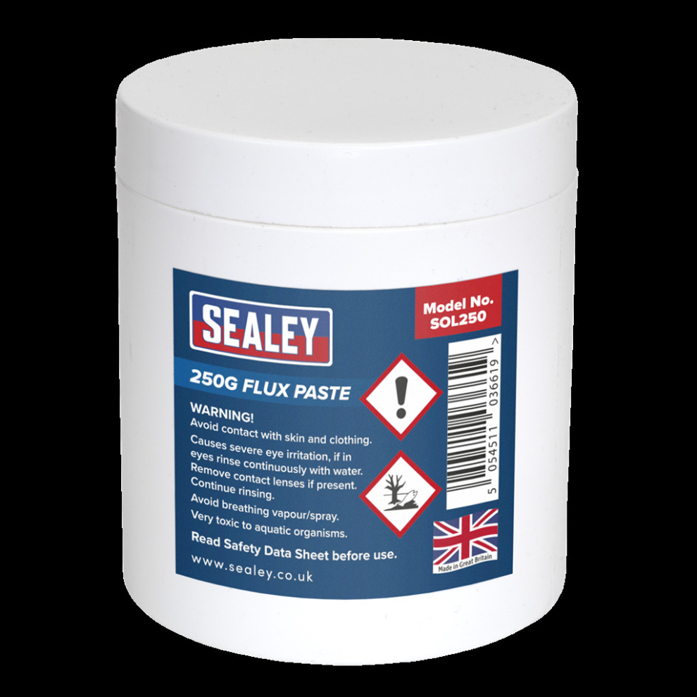 Flux Paste 250G Tub 5054511036619