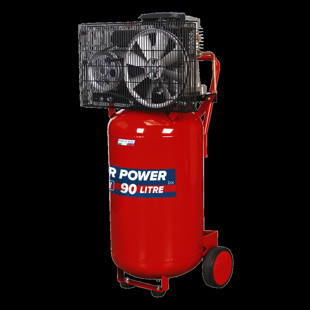 Compressor 90L Vertical Belt Drive 3hp