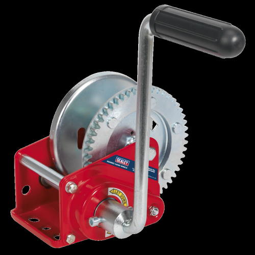 Sealey Geared Hand Winch with Brake 540kg Capacity