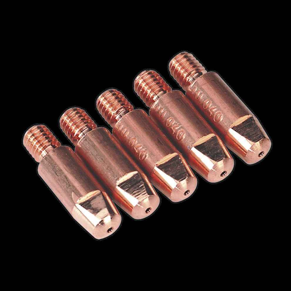Sealey Contact Tip 1Mm Aluminium Mb25/36 Pack Of 5
