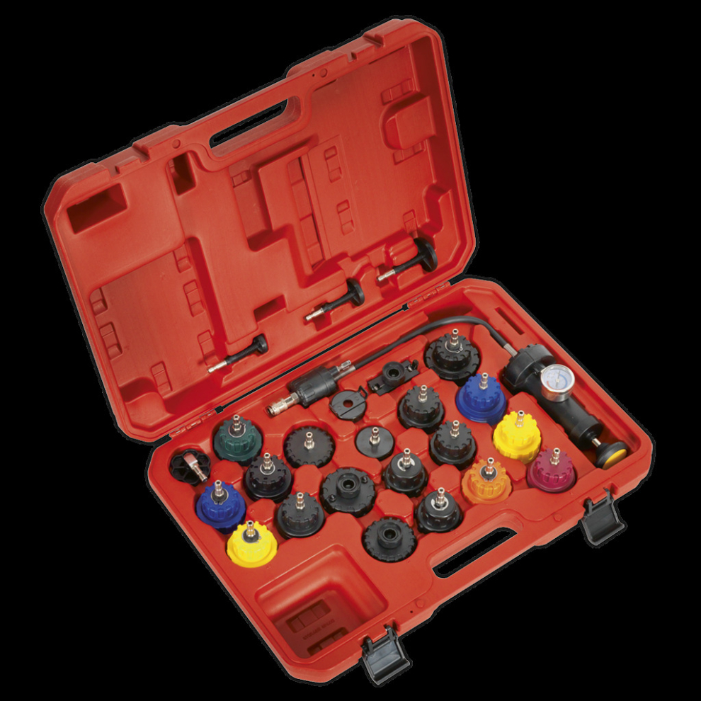 Sealey Cooling System Pressure Test Kit 25Pc