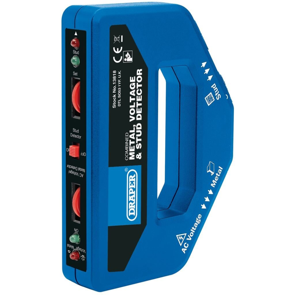Combined Metal, Voltage and Stud Detector