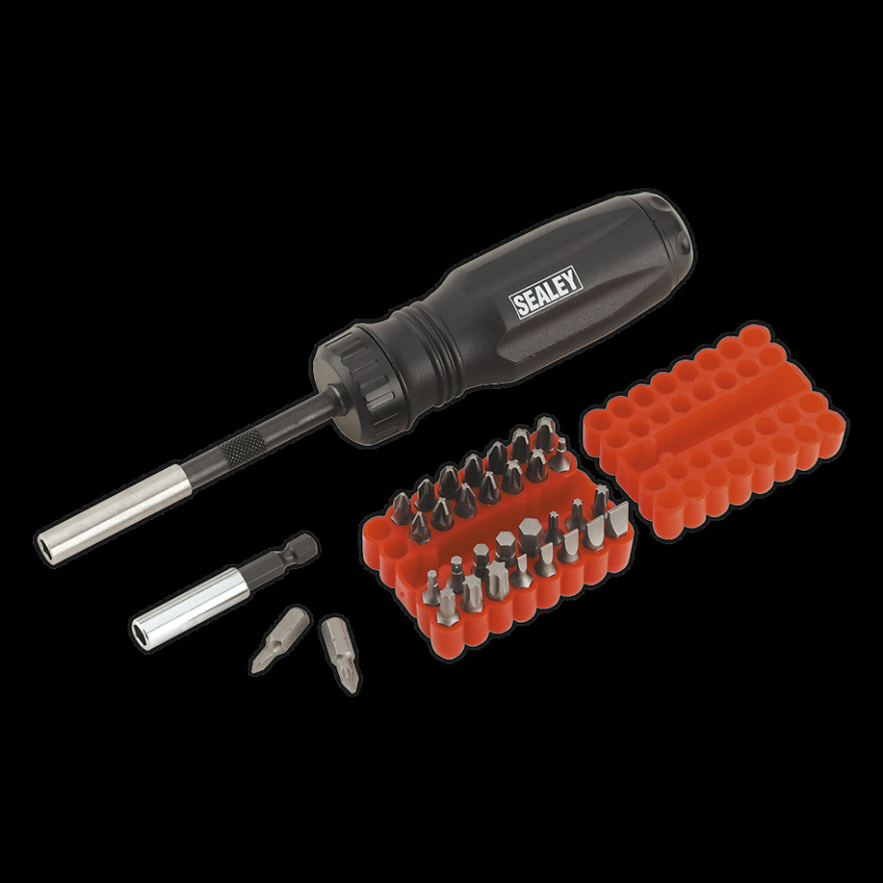 Gearless Ratchet Screwdriver Set 34pc