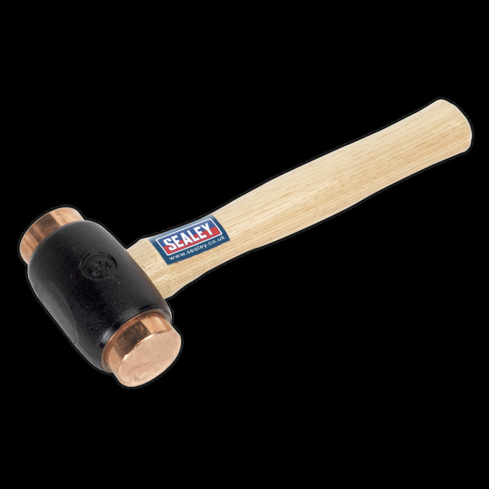 Copper Faced Hammer 4.3lb Hickory Shaft-image-OPC-PT96TM-NEW