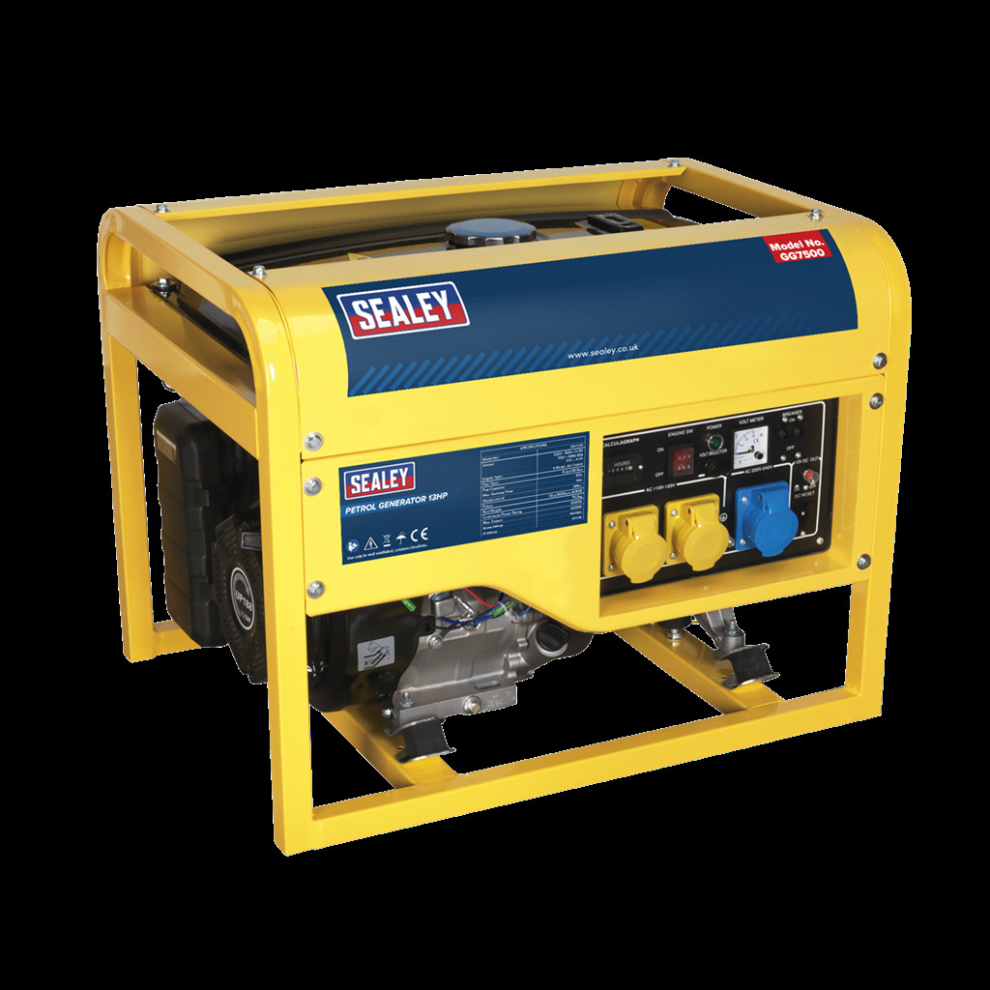 Sealey Generator 6000W 110/230V 13Hp Size 13