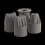 Sealey Contoured Nozzle Set 4pc 1