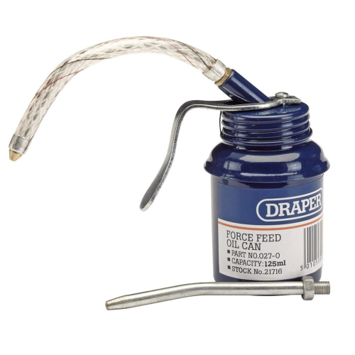 Draper Force Feed Oil Can, 125ml