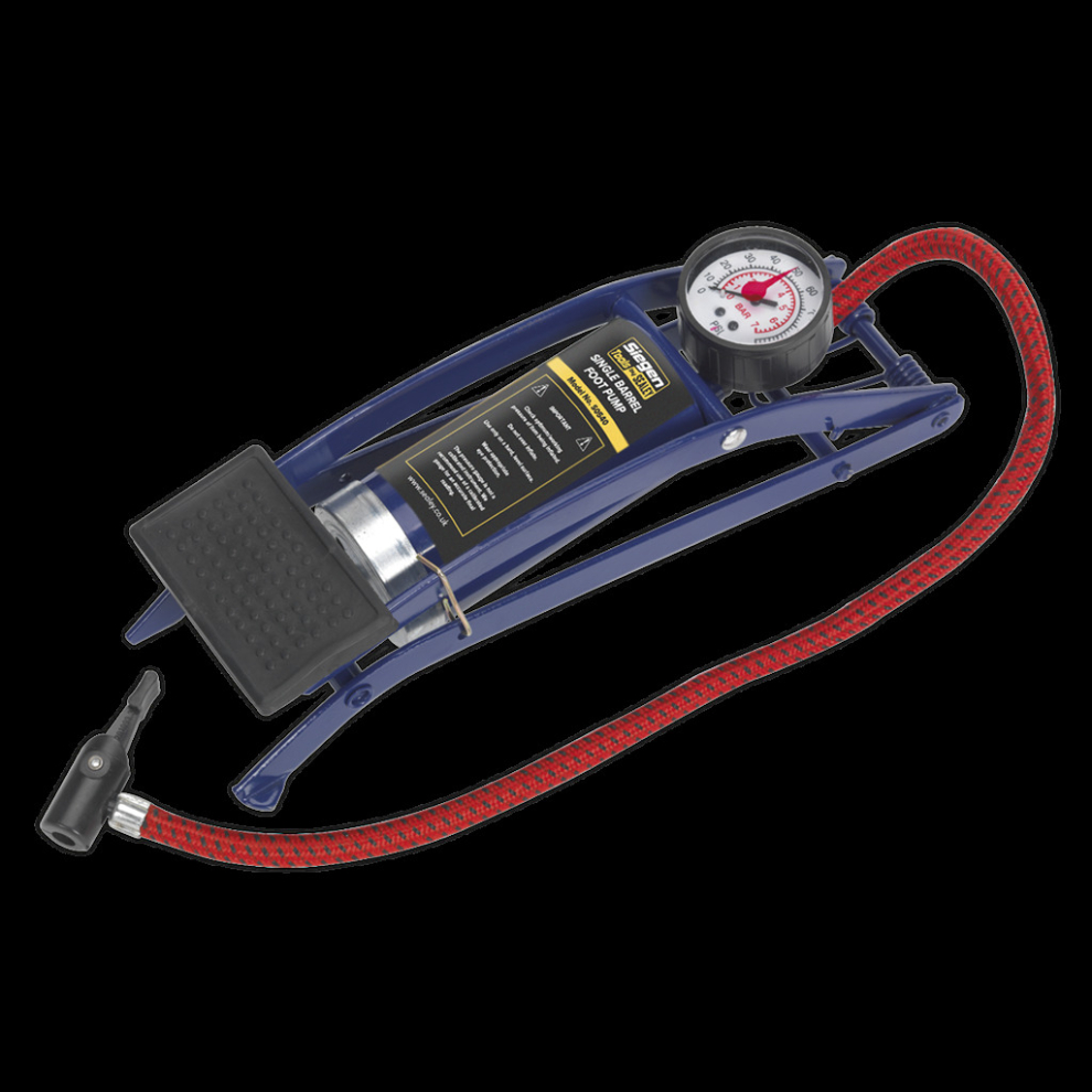 Foot Pump Single Barrel