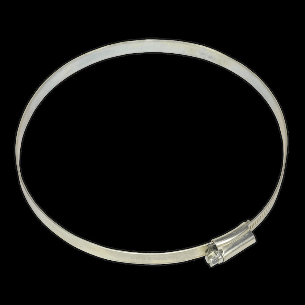 Hose Clip Zinc Plated Ø140-160mm Pack of 10