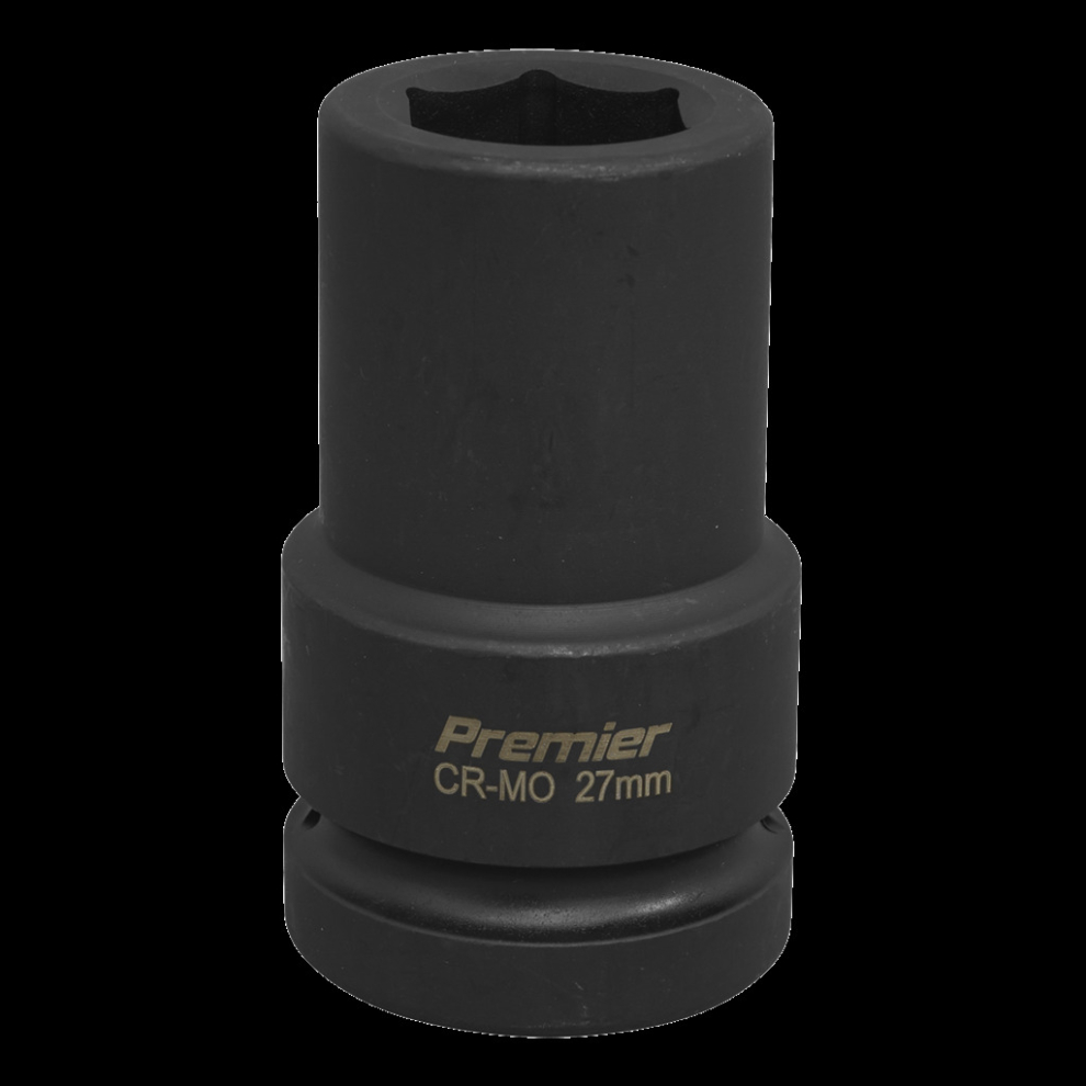 Impact Socket 27mm Deep 1"Sq Drive