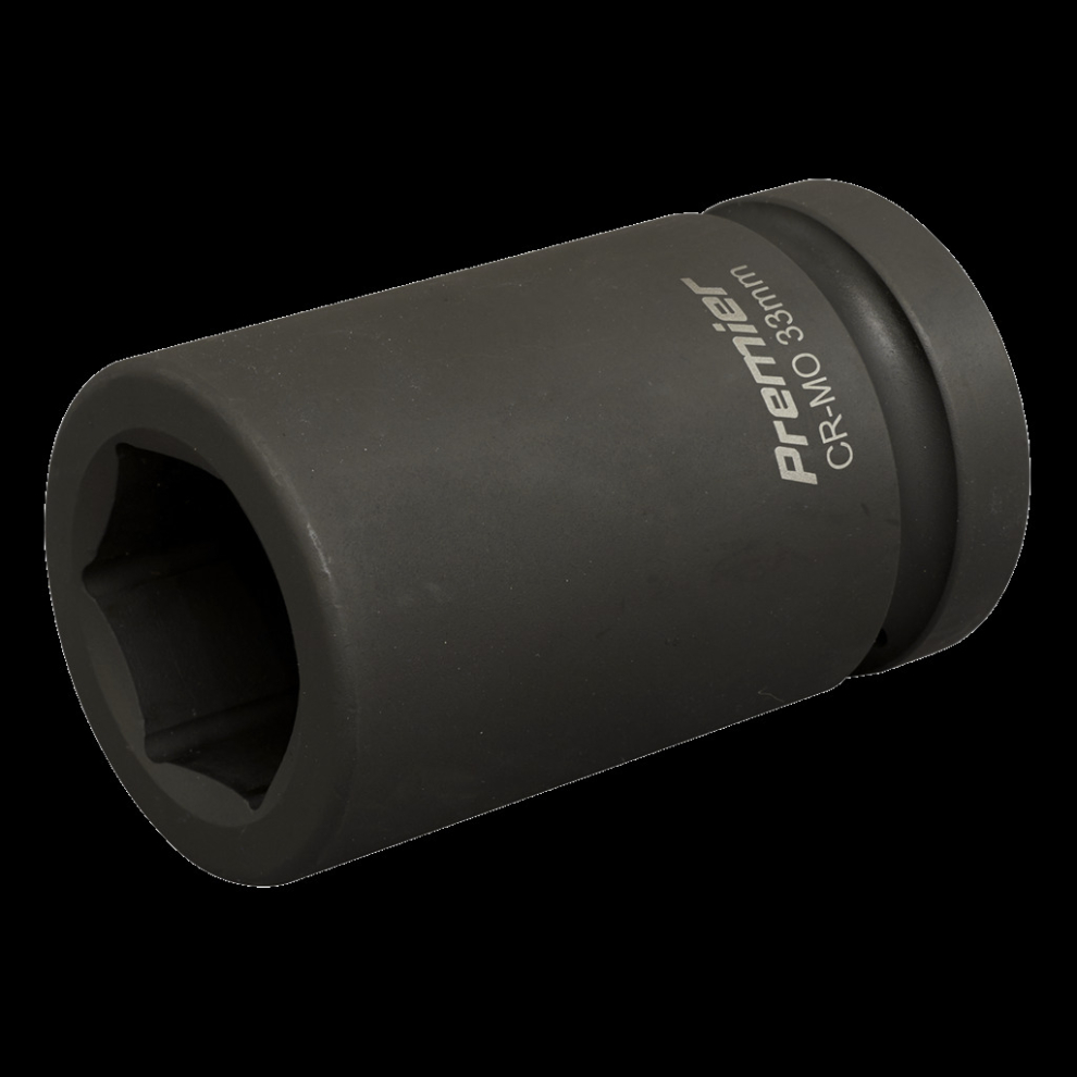 Sealey Impact Socket 33Mm Deep 1"Sq Drive