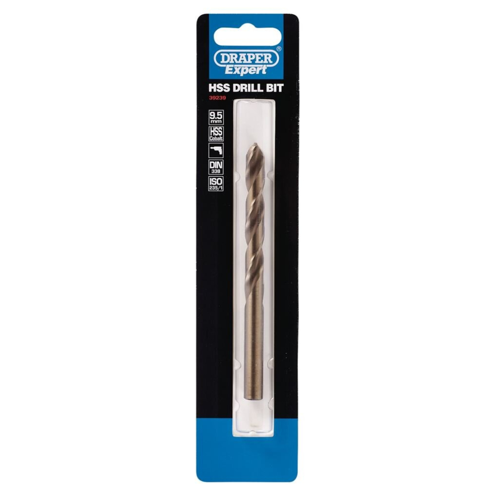 Hss Cobalt Drill Bit, 9.5Mm 5010559392391