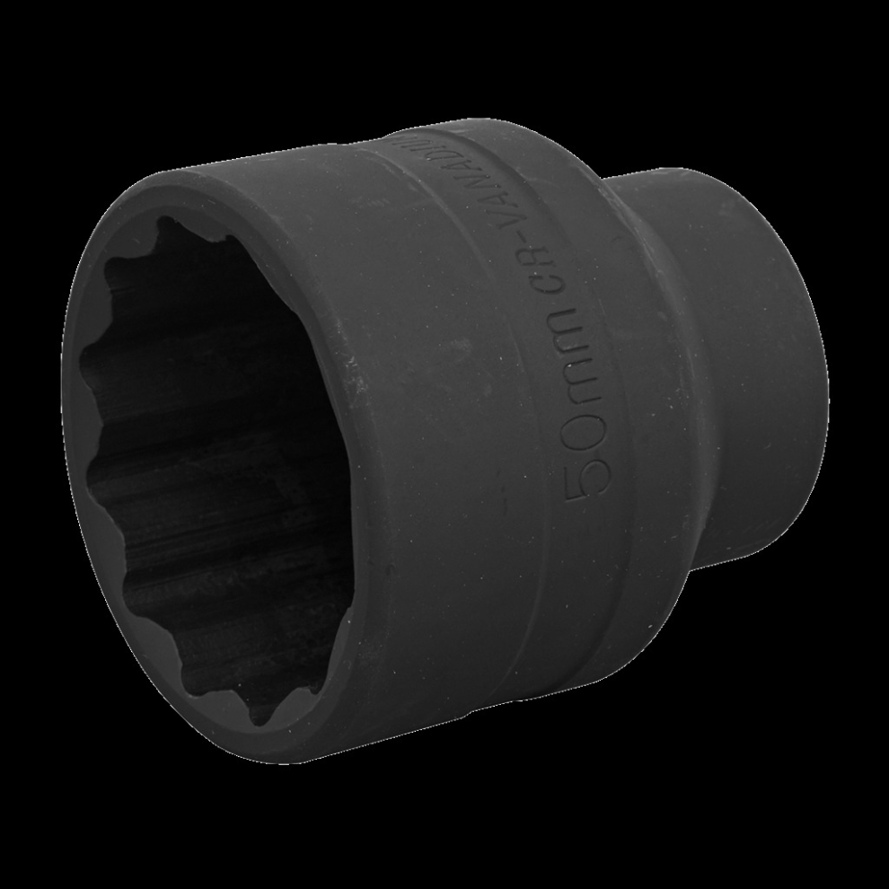 Sealey Impact Socket 50Mm Bi-Hex 3/4"Sq Drive
