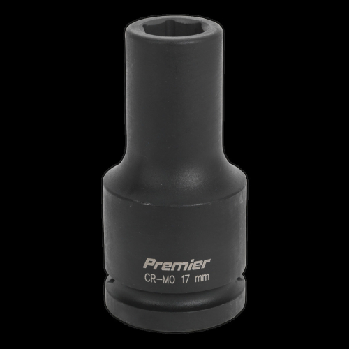 Sealey Impact Socket 17mm Deep 3/4"Sq Drive