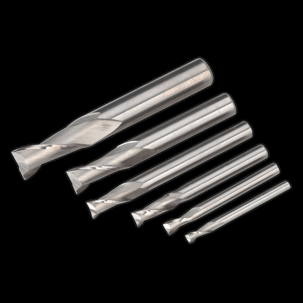 Sealey Hss End Mill Set Mt2 Ø3-10Mm
