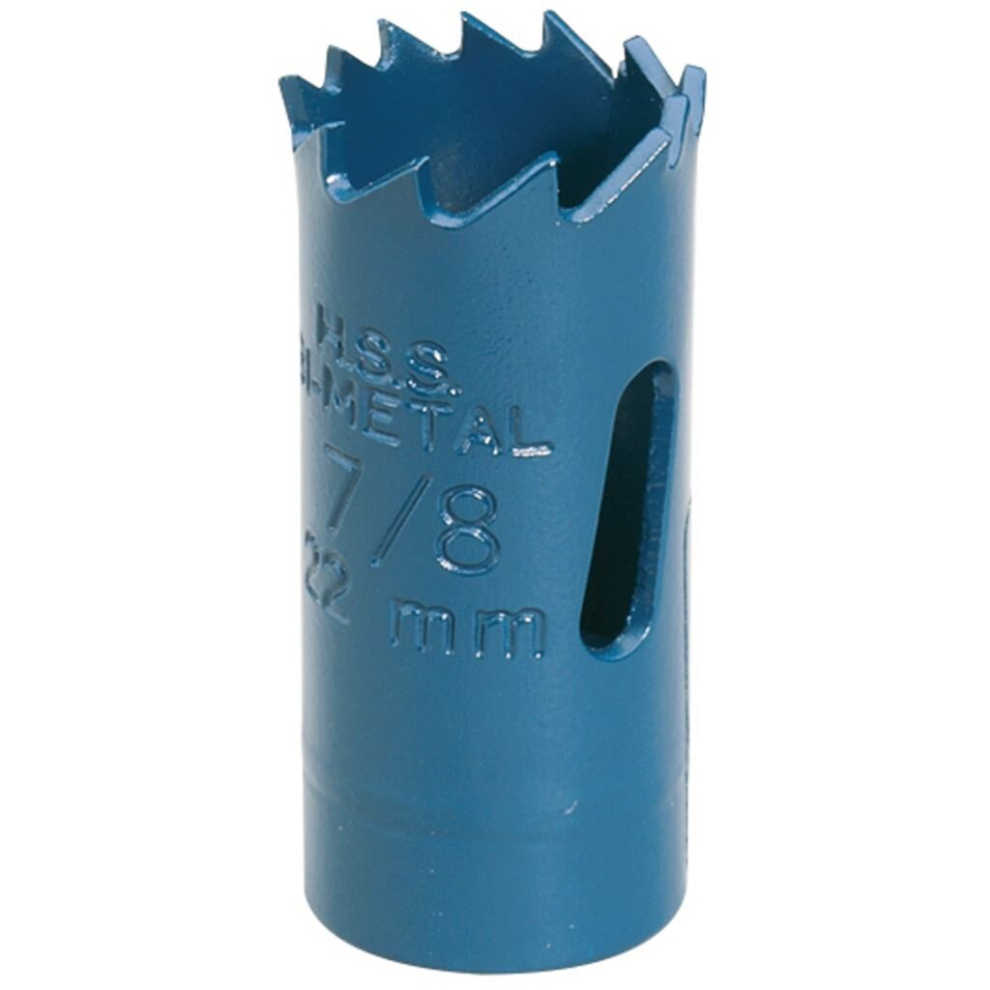 HSS Bi-metal Holesaw Blade, 22mm
