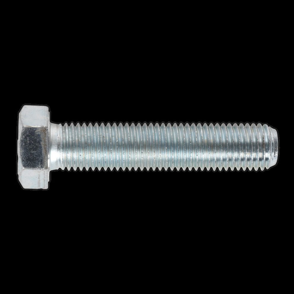 Sealey Ht Setscrew M16 X 75Mm 8.8 Zinc Pack Of 10