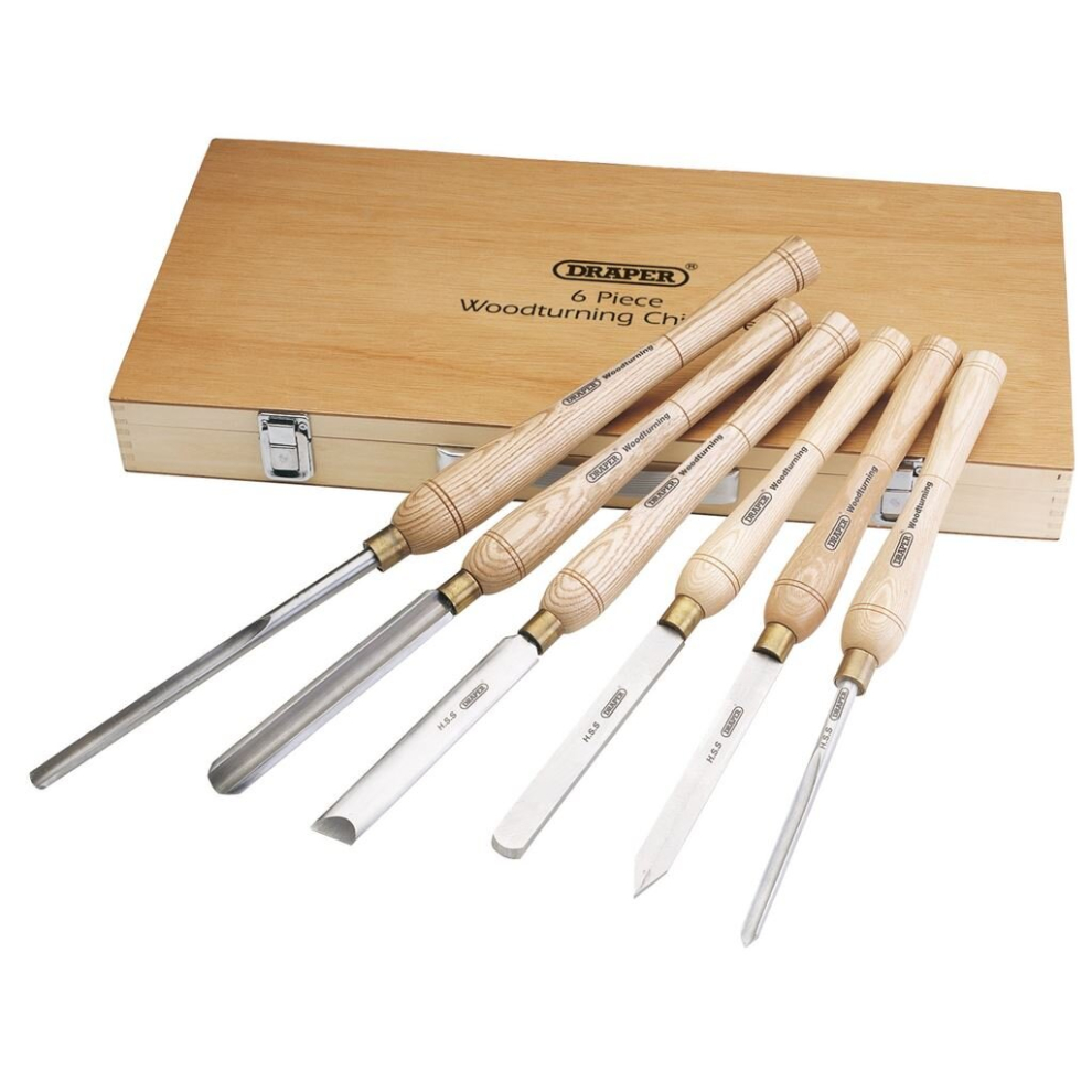 HSS Woodturning Chisel Set (6 Piece)