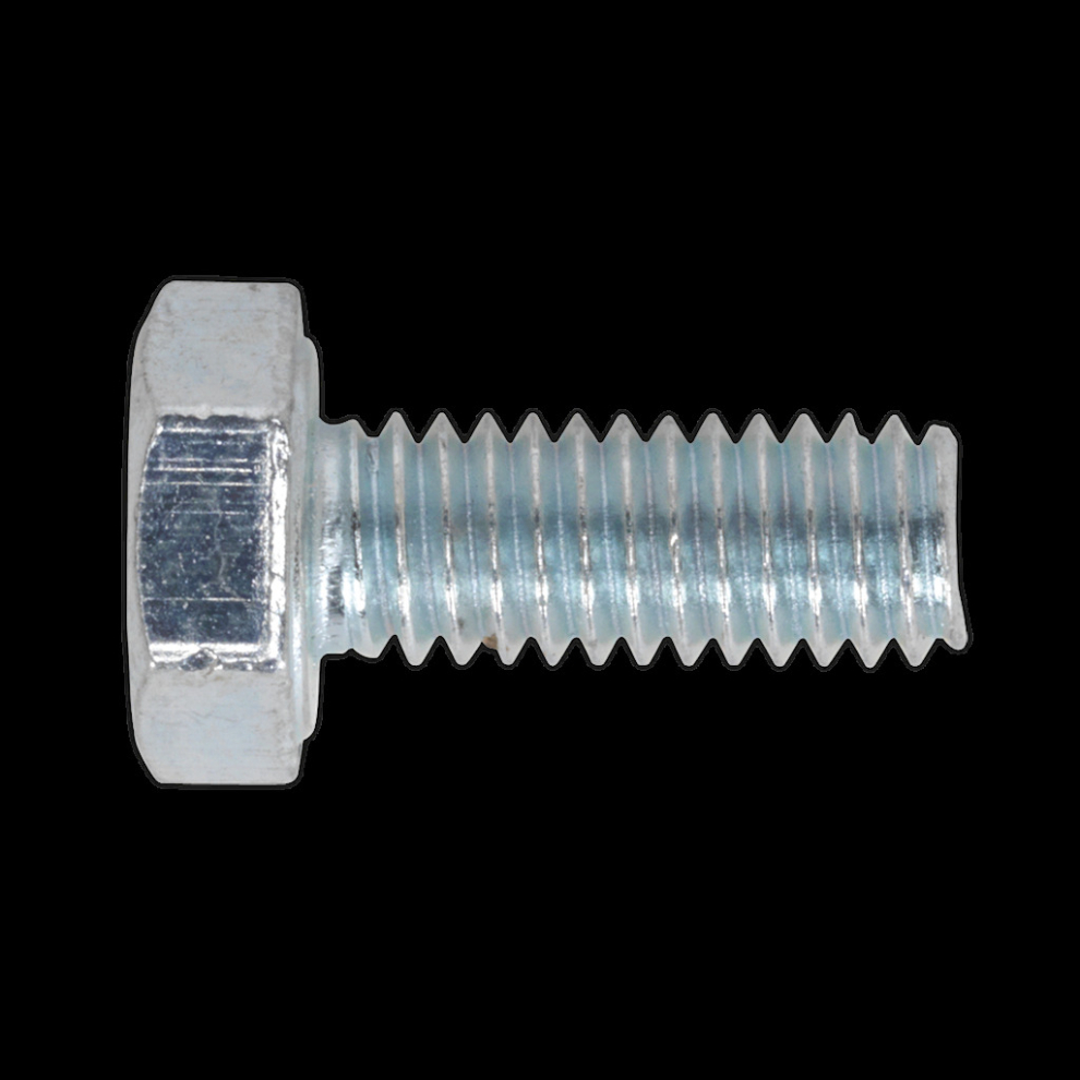 Sealey Ht Setscrew M4 X 16Mm 8.8 Zinc Din 933 - Pack Of 50