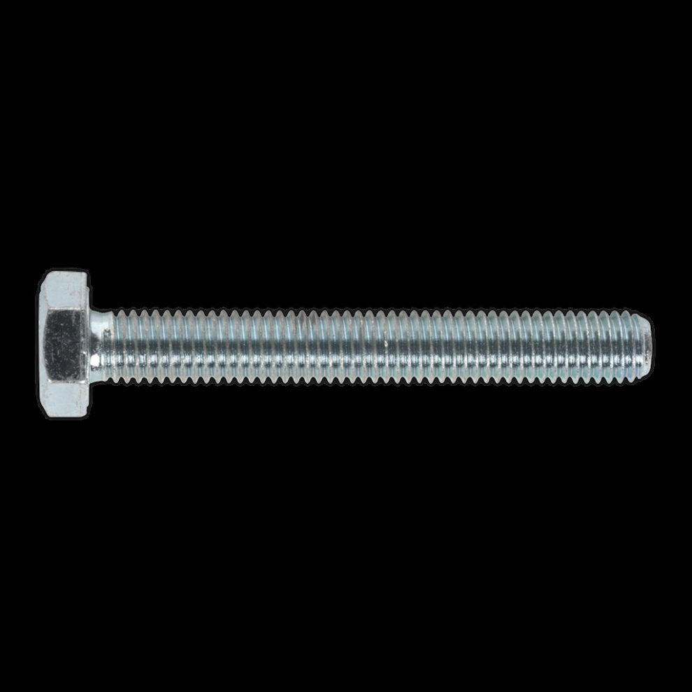 Sealey Ht Setscrew M10 X 75Mm 8.8 Zinc Pack Of 25