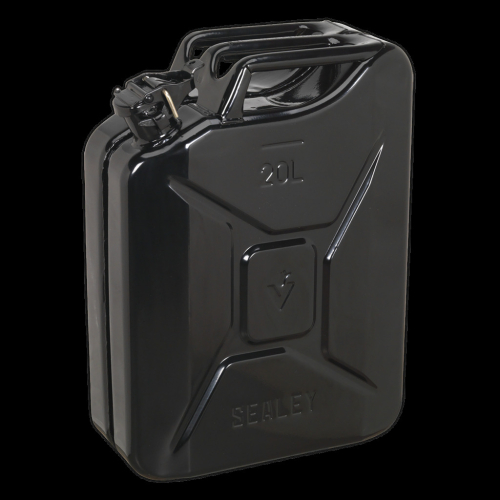 Sealey Jerry Can 20L - Black