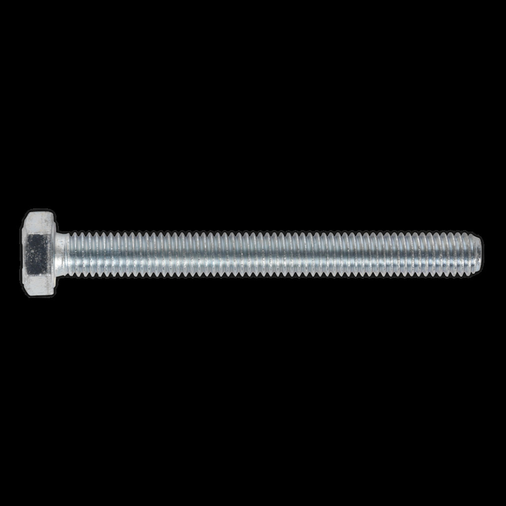 Sealey Ht Setscrew M8 X 75Mm 8.8 Zinc Pack Of 25