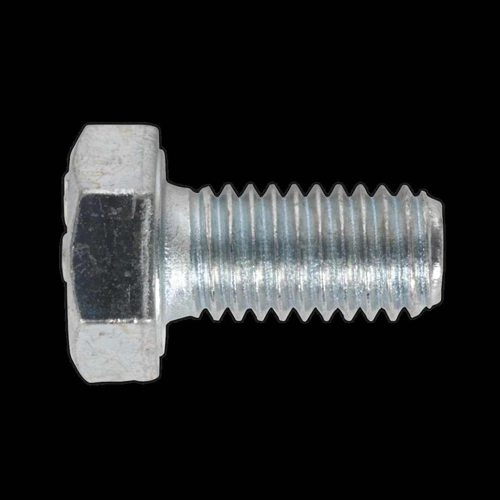 Sealey Ht Setscrew M8 X 16Mm 8.8 Zinc Pack Of 50