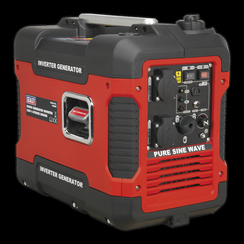 Inverter Generator 2000W 230V 4-Stroke Engine