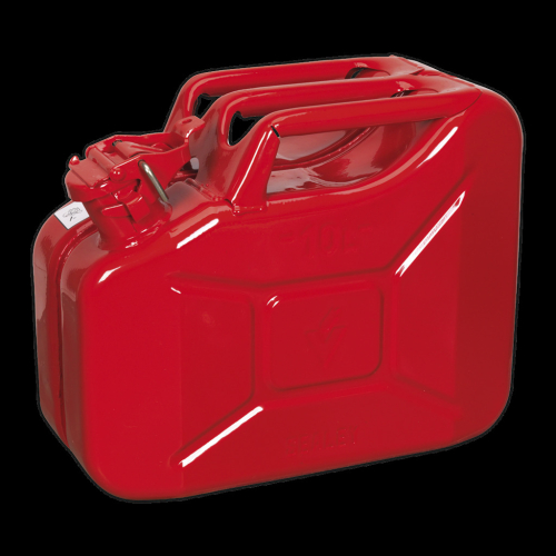 Sealey Jerry Can 10L - Red